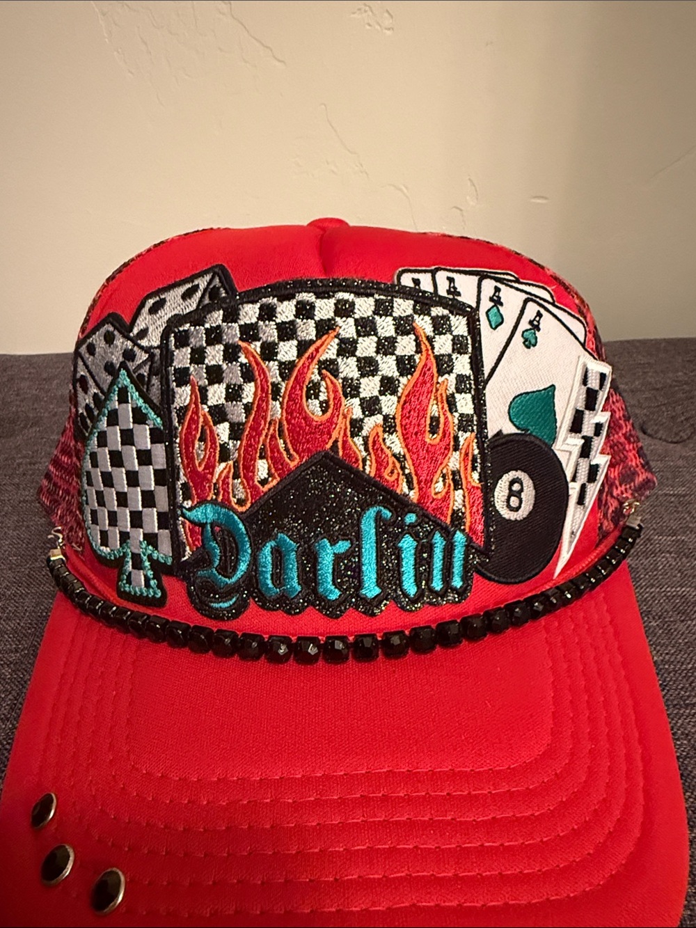 Darlin trucker hat